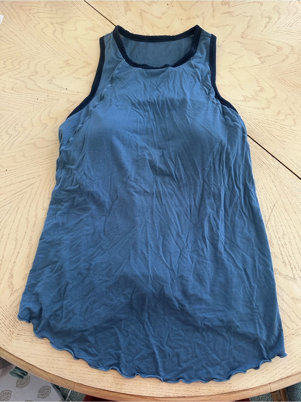 SheBird Freedom Racerback Tank Top 3 S/M Blue Navy
